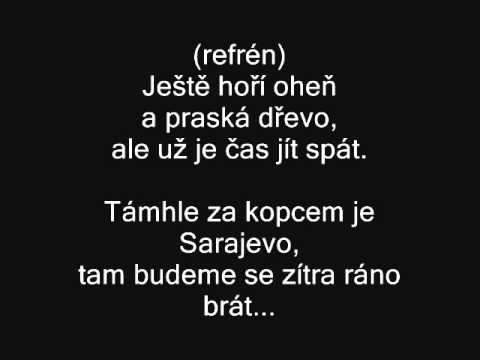 Jaromír Nohavica - Sarajevo text