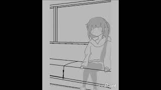 ラグトレインのおさげちゃんを自分の性癖を信じて描く #イラストメイキング #イラスト制作 #イラスト練習 #ラグトレイン #稲葉曇 #shorts