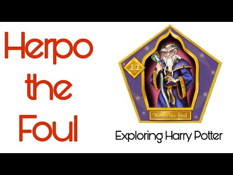 Herpo the Foul - FIRST HORCRUX - Harry Potter Explained - Chocolate Frog Card #11