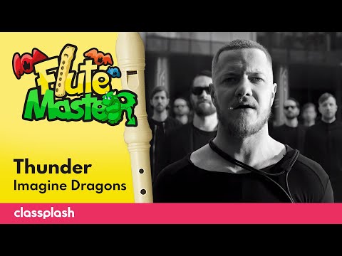 Thunder - Imagine Dragons | Recorder Lesson by Flute Master