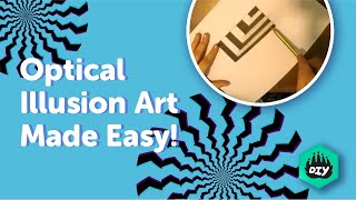 How to Create an Optical Illusion | Optical Art | Fun Activities For Kids