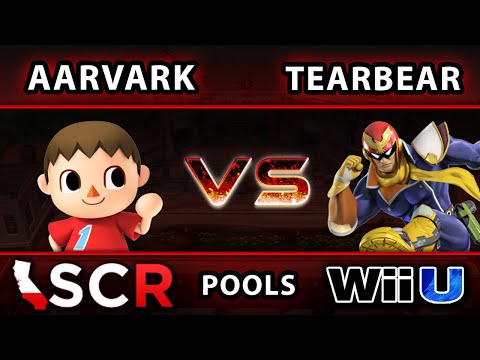 SCR Prelude II - Aardvark (Villager) Vs. Tearbear (Falcon) Pool G - Smash Wii U