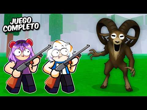 WE BECOME HUNTERS TO HUNT THE EVIL GOAT COMPLETE (99 NIGHTS IN THE WOODS ROBLOX)
