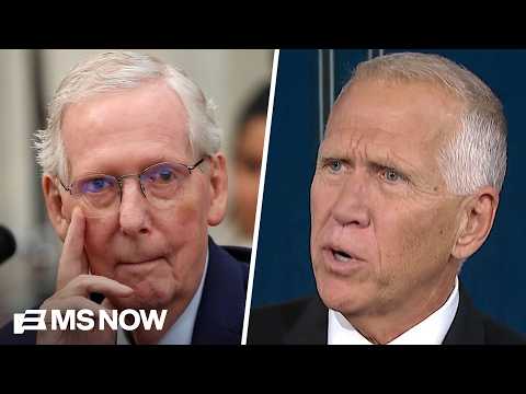 Peter Alexander PRESSES GOP Sen. Tillis on McConnell's health