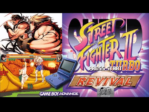 Super Street Fighter II Turbo Revival + Survival Mode vs 100 GBA - C&M Playthrough