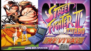 Super Street Fighter II Turbo Revival + Survival Mode vs 100 GBA - C&M Playthrough