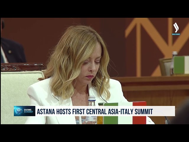 Astana'da ilk Orta Asya - İtalya zirvesi düzenlendi
