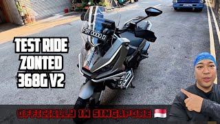 V2 Zontes 368G Official Launch In Singapore 🇸🇬 / Test Ride