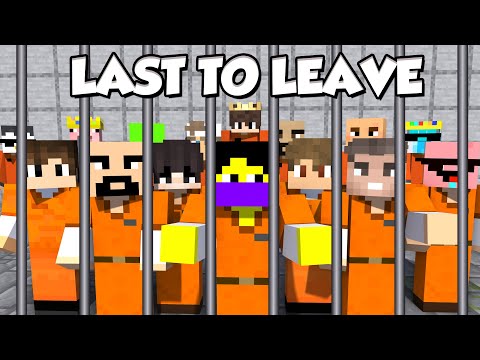 Last to Leave Prison Wins 1,000$ (MINECRAFT)