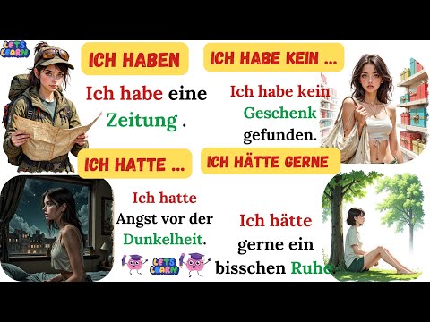 Your German boost: 140 “haben” sentences for better communication 🤓🔑
