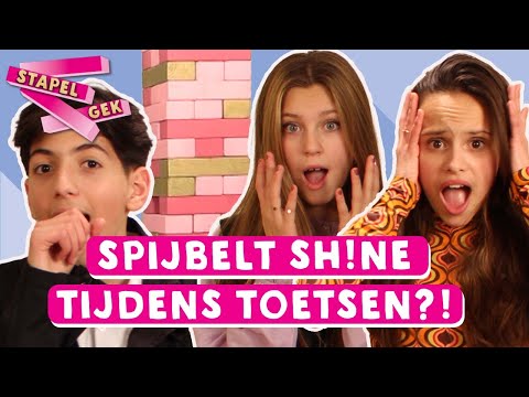 GAAT LOÏS BUNGEEJUMPEN?! | STAPELGEK #9 SH!NE | TinaTV