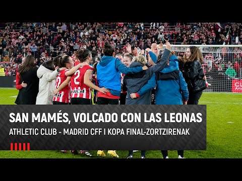 Imagen de portada del video INSIDE I Athletic Club - Madrid CFF l Kopa final-zortzirenak 2023/24 I San Mames