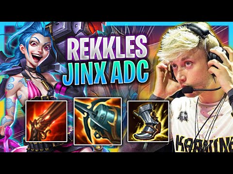 REKKLES IS SO GOOD WITH JINX! | FNC Rekkles Plays Jinx ADC vs Zeri!  Season 2023