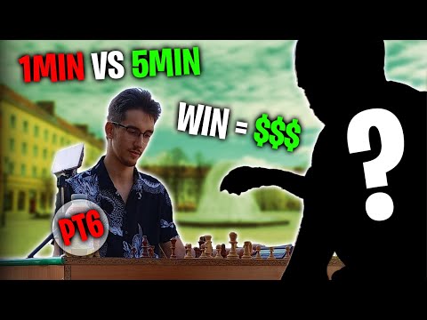 1MIN VS 5MIN SZACHY IRL Z WIDZAMI O $$$ #6