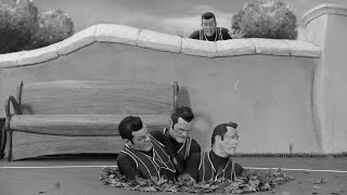 We Are Number One but every fail is presented at 30% speed in black and white with increased volume