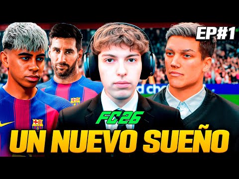 COMENCE UN MODO CARRERA EN EL FC26 CON EL BARCELONA DE ENTRENADOR... EPISODIO 1