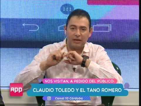 Claudio Toledo y el Tano Romero en "A Pedido del Público"