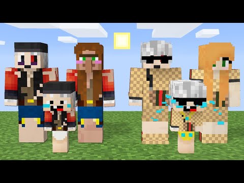 1$ AİLE VS 1000$ AİLE - Minecraft