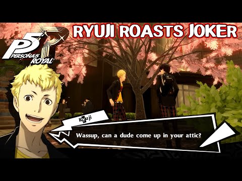 GTA V but Ryuji roasts Joker in Persona 5 Royal
