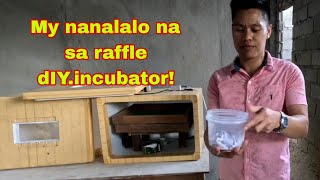 Ang nanalo sa free DIY.Incubator.