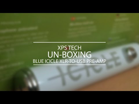 UNBOXING & AUDIO TEST:  BLUE ICICLE XLR-to-USB Pre Amplifier