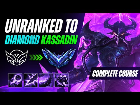 HOW to CLIMB TO DIAMOND as KASSADIN | Unranked to Diamond Guide | Season 14