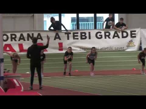 60m LIMAČICE [Ž], 8 skupina - Zabavni zagrebački atletski kup 2. kolo 2025