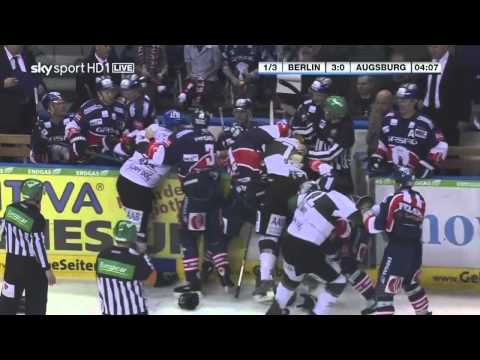 Augsburg Panther vs. Eisbären Berlin Mini-Brawl