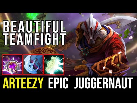 ARTEEZY Most Epic Juggernaut Team Fight. What A Beautiful Game.