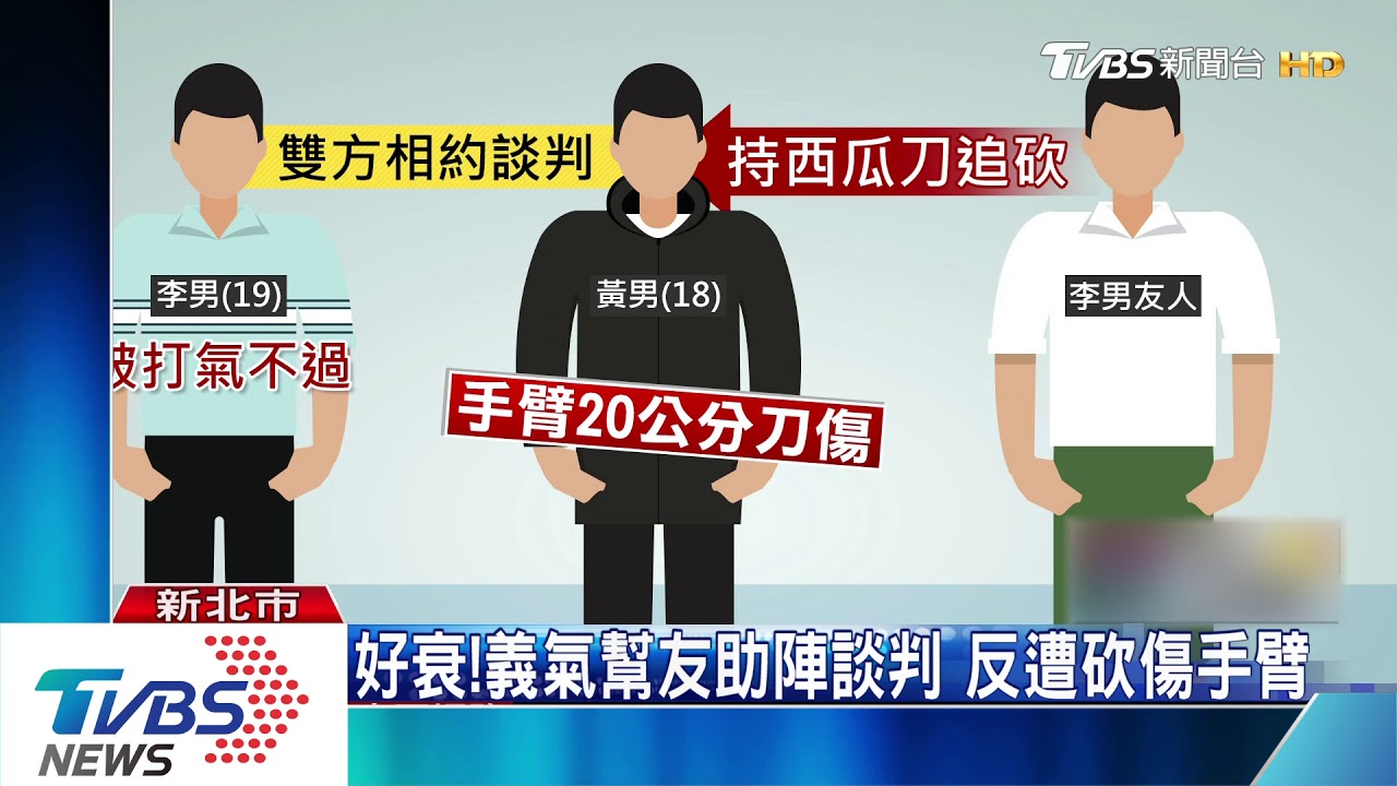 跑太慢!相約談判暴衝突 男遭西瓜刀砍