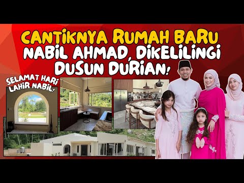 Cantiknya Rumah Baru Nabil Ahmad, Siap Ada Dusun Durian & Kolam Ikan Tawar!