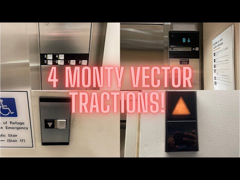 4 EPIC Montgomery Vector Traction Elevators | Allen Libraries | University of WA | Seattle, WA