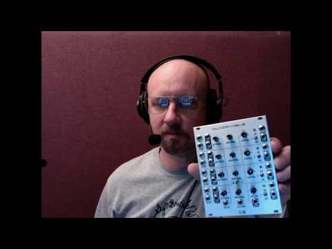 Quadrangle - Quad Cascading Triggered Envelope Generator demo - EURORACK - Synthrotek