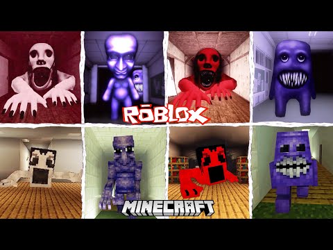 PETAPETA & AOONI Nightmare: ALL JUMPSCARES vs MINECRAFT