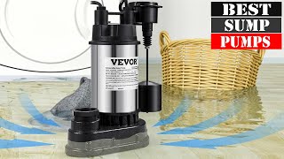 The 5 Best Sump Pumps 2026