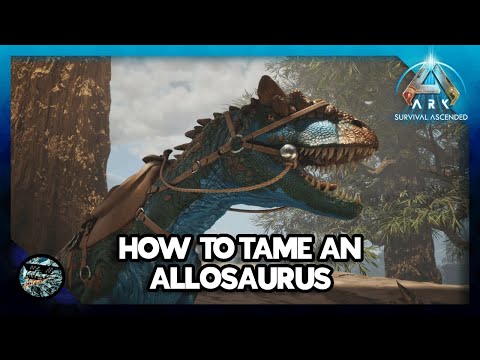 How to Tame an Allosaurus in Ark Survival Ascended