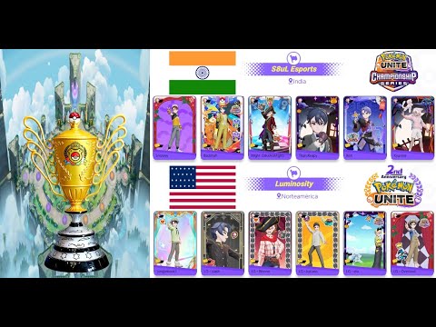 LUMINOSITY VS S8UL ESPORTS World Championships Day 1 2023 Pokémon UNITE Championship Series