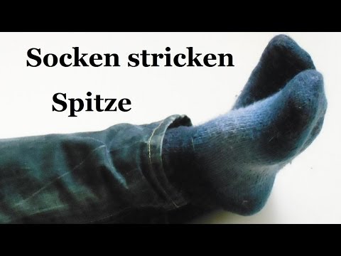 Socken stricken - Spitze - Teil 5 (2014, deusch)