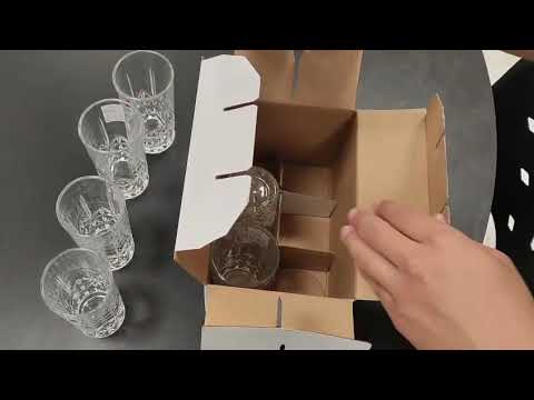 A Kit Copo de Vidro Deli Glass c/ 3 un 278 ml UV1031, Caixa c/8 kit, colocar no carrinho somente múltiplos da caixa.