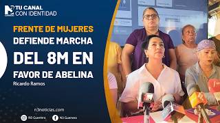 Frente de mujeres defiende marcha del 8M en favor de Abelina