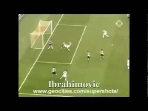 Amazing Ibrahimovic scorpion kick goal