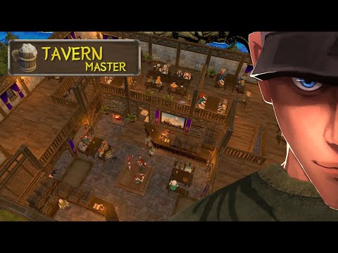 Tavern Master - I build a new floor at my inn!! Part 2 |  Let's Play Tavern Master Gameplay