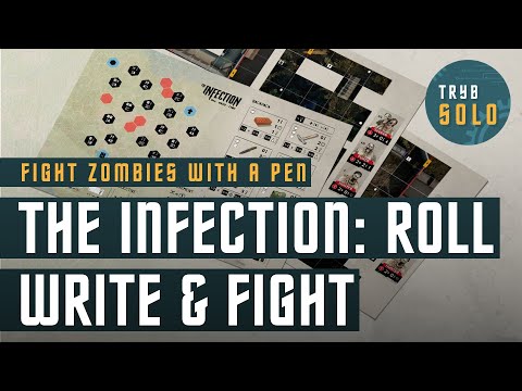The Infection: Roll, Write and Fight | how to play and first impressions
