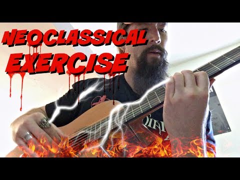 Insane Neoclassical Guitar Lesson | Yngwie Malmsteen Lick!!!