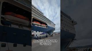 Marella Explorer Alongside in Corfu #marellacruises #marellaexplorer