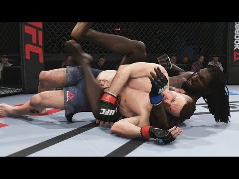UFC 3 GOAT Career Mode - He's Sleeping! EA Sports UFC 3 Gameplay PS4
