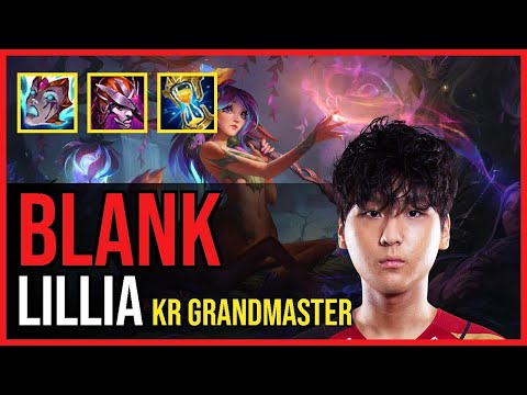 Blank - LILLIA vs. LEE SIN Jungle | KR Grandmaster