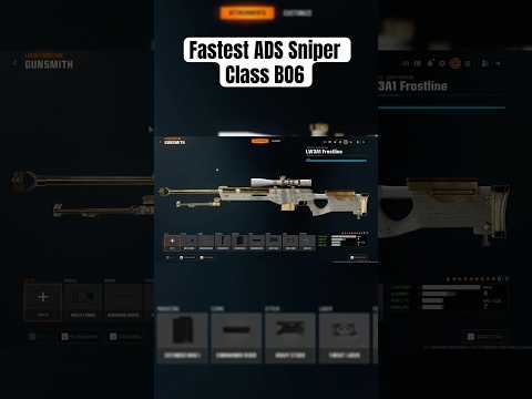 Best Sniper Class Black Ops 6