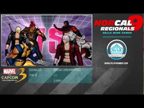 NCR9: Daigo Umehara MCZ vs X-Ray - MVC3 Top 8