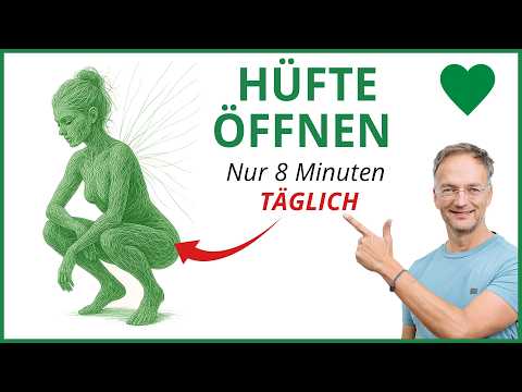 8-Minute Routine – Open Your Hips 💚 More Hip Mobility & Freedom